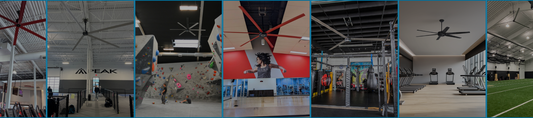 big ceiling fans for gyms